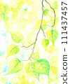 新鮮的綠色。 111437457