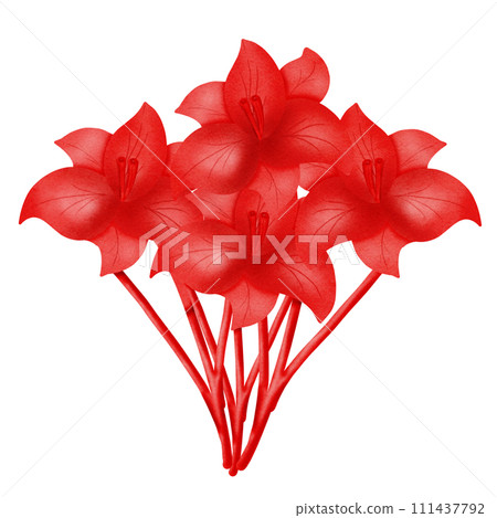 lunar newyear Chineseclip art red Chinese	 111437792