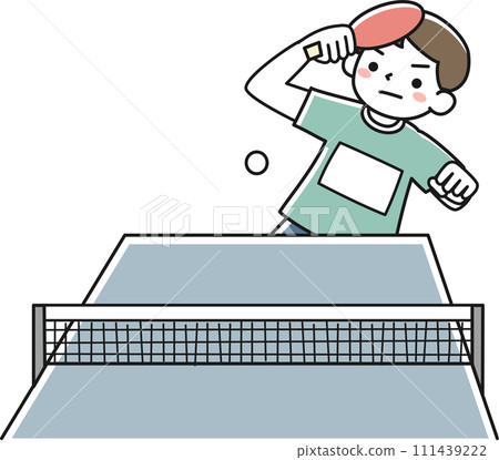 打乒乓球的男人 111439222