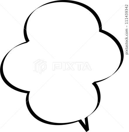 Black and white color speech bubble balloon, icon sticker memo keyword planner text box banner, flat png transparent element design Black and white color speech bubble balloon, icon sticker memo keyword planner text box banner, flat png transparent element design 111439342