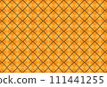 abstract background of yellow fabric 111441255