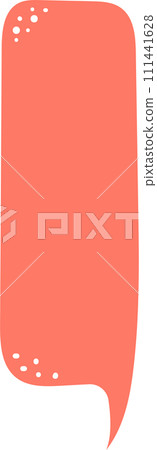 Colorful pastel orange color speech bubble balloon, icon sticker memo keyword planner text box banner, flat png transparent element design Colorful pastel orange color speech bubble balloon, icon sticker memo keyword planner text box banner, flat png transparent element design 111441628