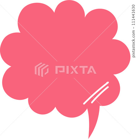 Colorful pastel pink color speech bubble balloon, icon sticker memo keyword planner text box banner, flat png transparent element design Colorful pastel pink color speech bubble balloon, icon sticker memo keyword planner text box banner, flat png transparent element design 111441630