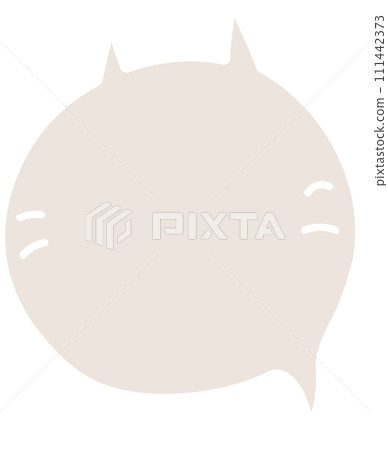 Animal pet cat Colorful pastel beige color speech bubble balloon, icon sticker memo keyword planner text box banner, flat png transparent element design Animal pet cat Colorful pastel beige color speech bubble balloon, icon sticker memo keyword planner text box banner, flat png transparent element design 111442373