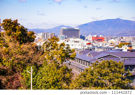 [Kyoto Scenery] Distant view of Heian Shrine Otorii from Awata Shrine 111442872
