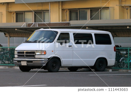 American minivan old car image American minivan old car image 111443083