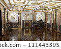 3d rendering of the hall in classical style 111443395