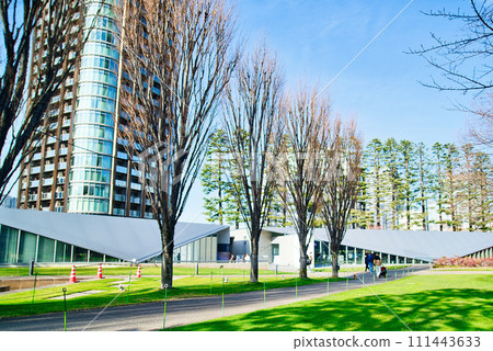 Park Court 赤坂檜町 從東京赤坂榿町公園看到的塔冬季風景 111443633