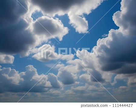 blue sky with clouds blue sky with clouds 111444427
