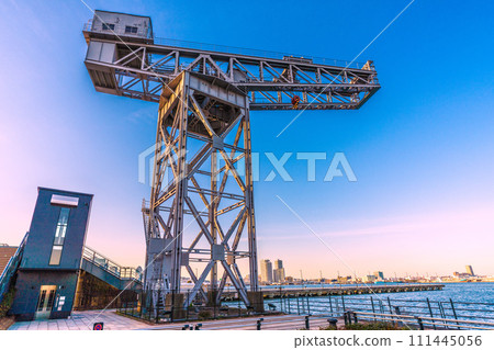 日本橫濱城市景觀，俯瞰橫濱鎚頭鯊等。 111445056