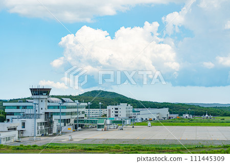 石川縣、輪島市、旅行、三井町、能登機場、自然、夏天、海灣、大海、天空、觀光、日本海、北陸、飛機旅行 111445309