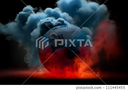 Carbon dioxide emissions. Air Pollution and Climate Change. 111445455