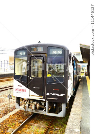 Scenery of Tenryu Hamanako Railway Shinjohara Station (Railbus Diesel) 111446127