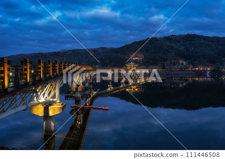 Woryeonggyo Bridge in Andong Woryeonggyo Bridge in Andong 111446508