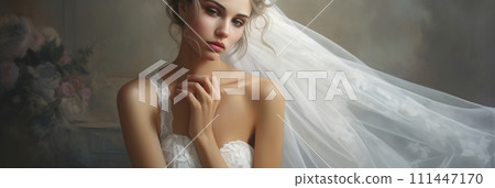 Beautiful young bride Beautiful young bride 111447170