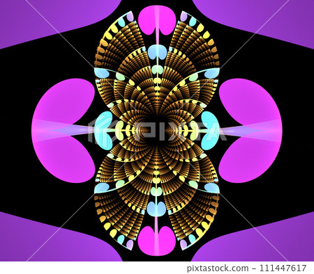Computer generated colorful fractal artwork Computer generated colorful fractal artwork 111447617