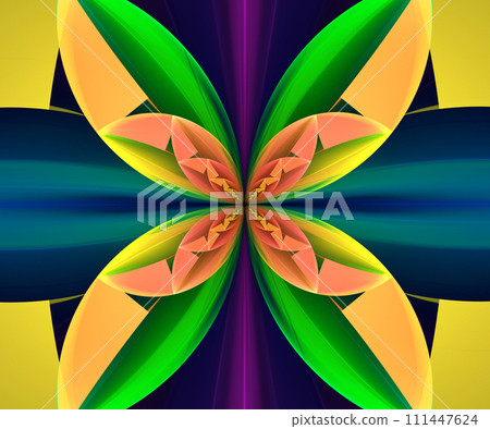 Computer generated colorful fractal artwork Computer generated colorful fractal artwork 111447624