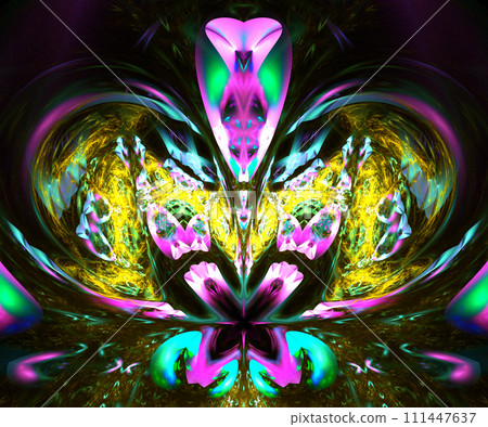 Computer generated colorful fractal artwork Computer generated colorful fractal artwork 111447637
