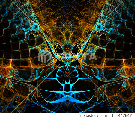 Computer generated colorful fractal artwork Computer generated colorful fractal artwork 111447647