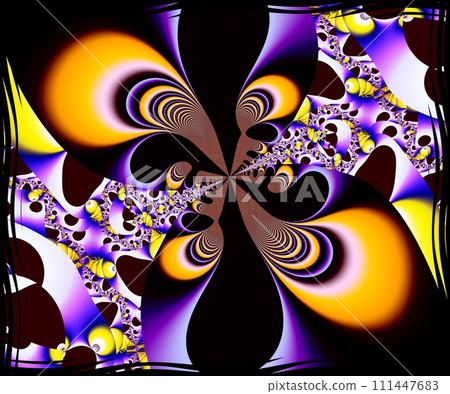 Computer generated abstract colorful fractal artwork Computer generated abstract colorful fractal artwork 111447683