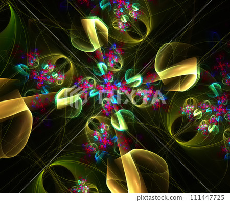 Computer generated colorful fractal artwork Computer generated colorful fractal artwork 111447725