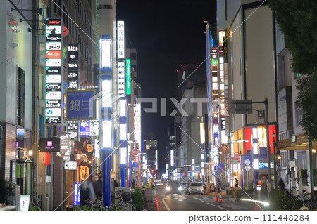 Nagoya downtown area (Isemachi Dori, Nishiki, Naka Ward, Nagoya City, Aichi Prefecture) 111448284