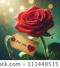 composite image of red roses 111448515