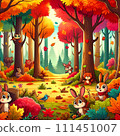 Forest animals 111451007