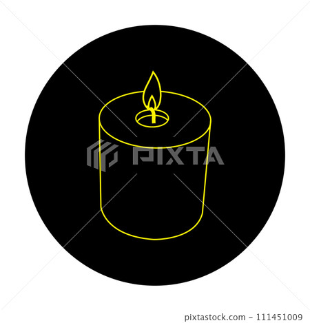 Candle icon 111451009