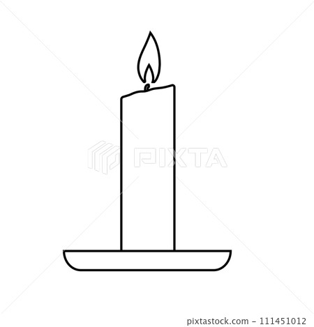 Candle icon 111451012