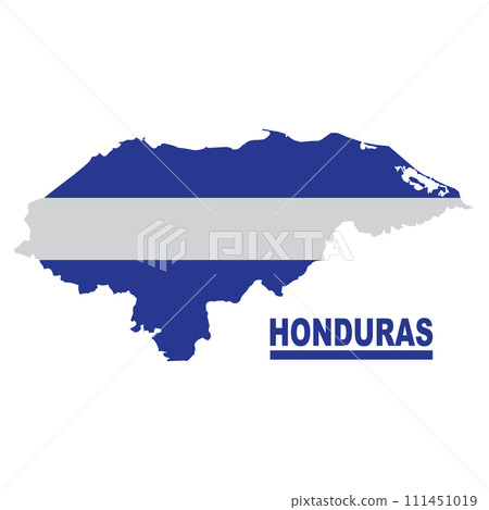 Honduras map icon Honduras map icon 111451019