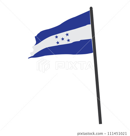 Honduras flag icon 111451021