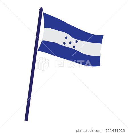 Honduras flag icon 111451023