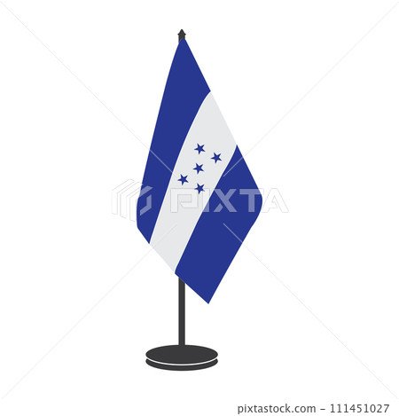 Honduras flag icon 111451027