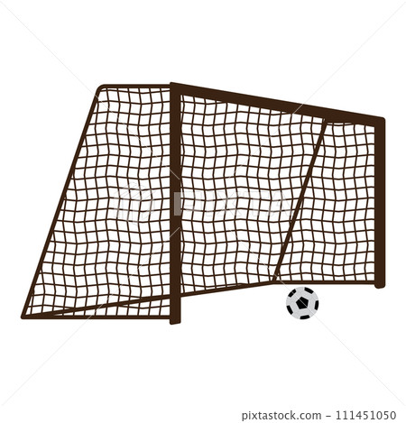 Soccer goal post icon Soccer goal post icon 111451050