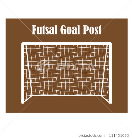 Futsal goal post icon 111451053