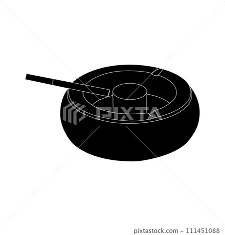 Cigarette Asthray icon 111451088