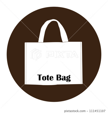 Tote bag icon Tote bag icon 111451107