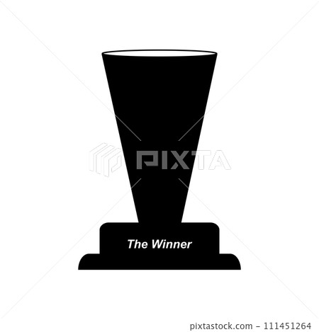 Winner trophy icon 111451264
