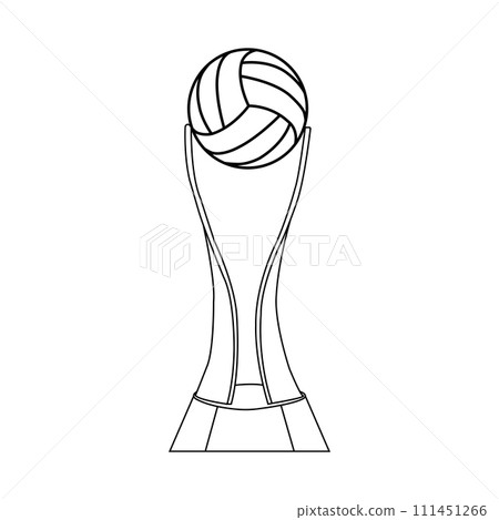 Winner trophy icon 111451266