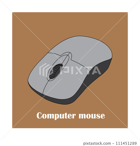 Computer mouse icon 111451289
