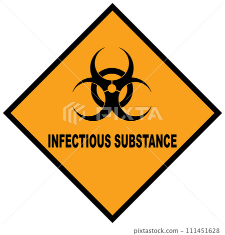 Chemical hazard icon 111451628