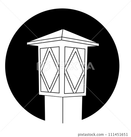 Garden lamp logo Garden lamp logo 111451651