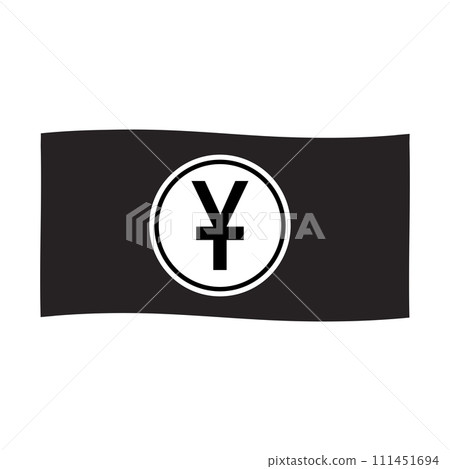 Chinese yuan currency icon Chinese yuan currency icon 111451694