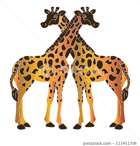Giraffe logo 111451706