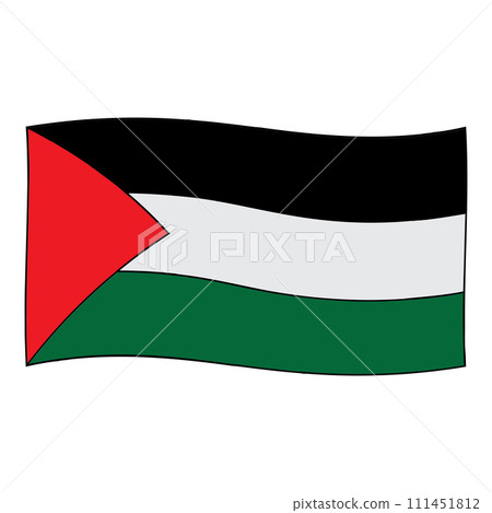 Palestine flag icon Palestine flag icon 111451812