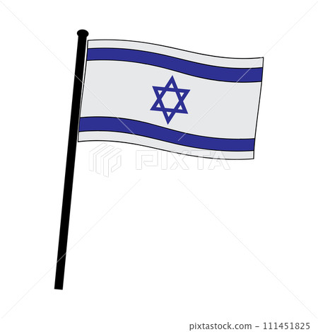 Israel flag icon 111451825