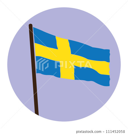 Swedish flag icon Swedish flag icon 111452058