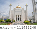 landscape with mosque 111452240