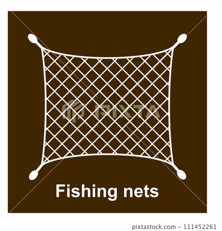 Fishing net icon 111452261